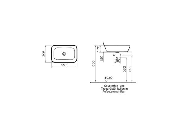 Geo Rectangular Bowl - Image 3