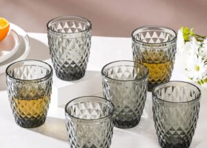 Ash Grey Diamond Emboss