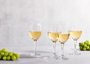 Transparent Wine Glass